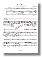 Rondo in C sample, more violin piano, Mozart sample, Simm Rondo in C