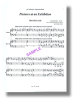 Pictures at an Exhibition sample, more 2 pianos, Mussorgsky sample, Simm Pictures at an