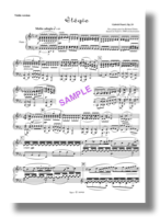 Elégie sample, more violin piano, Fauré sample, Simm Elégie