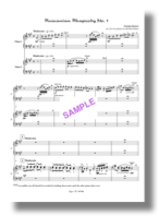 Rumanian Rhapsody sample, more 2 pianos, Enescu sample, Simm Rumanian Rhapsody, Enesco No. 1, Roumanian